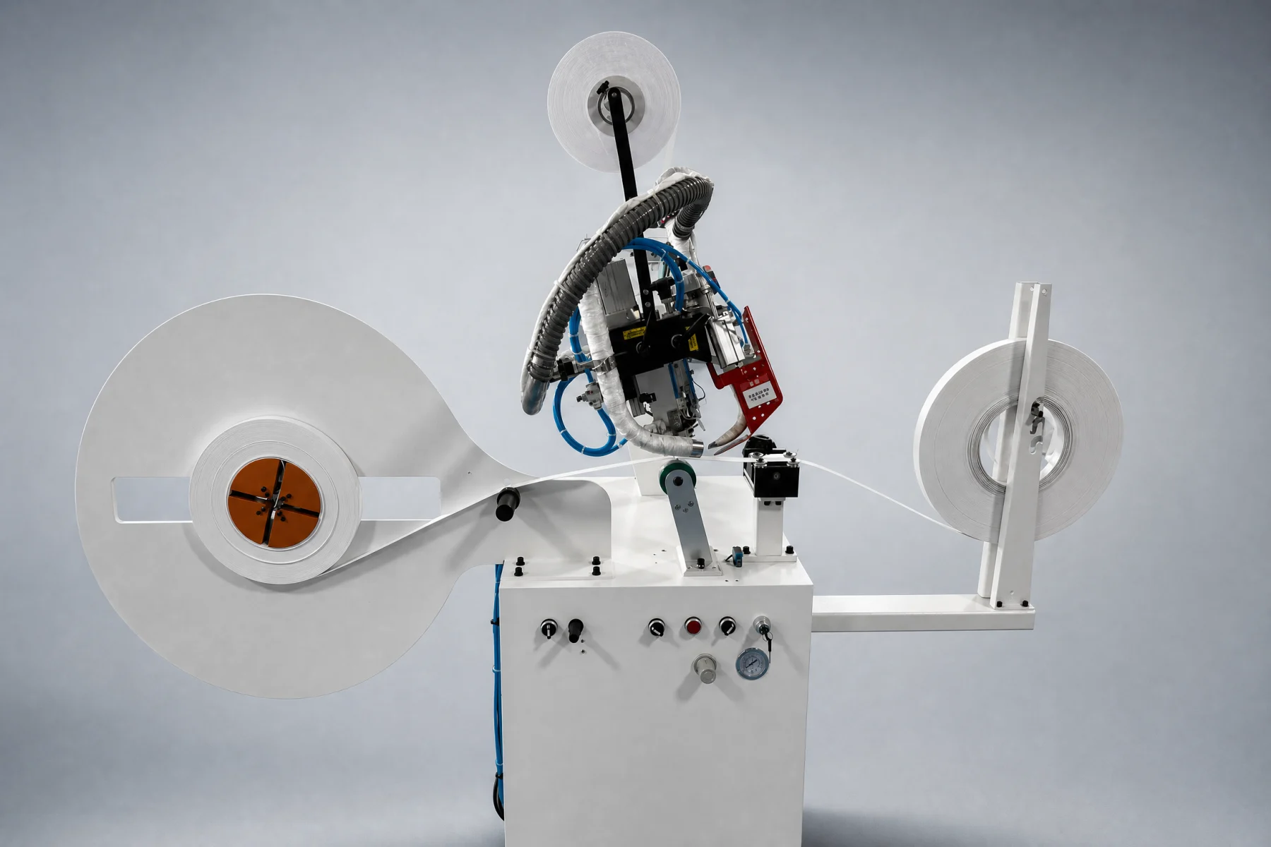 Tape handling and preparation equipment equipment illustration